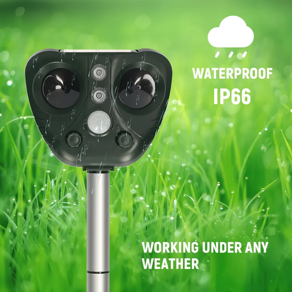 Bird Repeller Pest Control Gardens Ultrasonic Device - Image 2