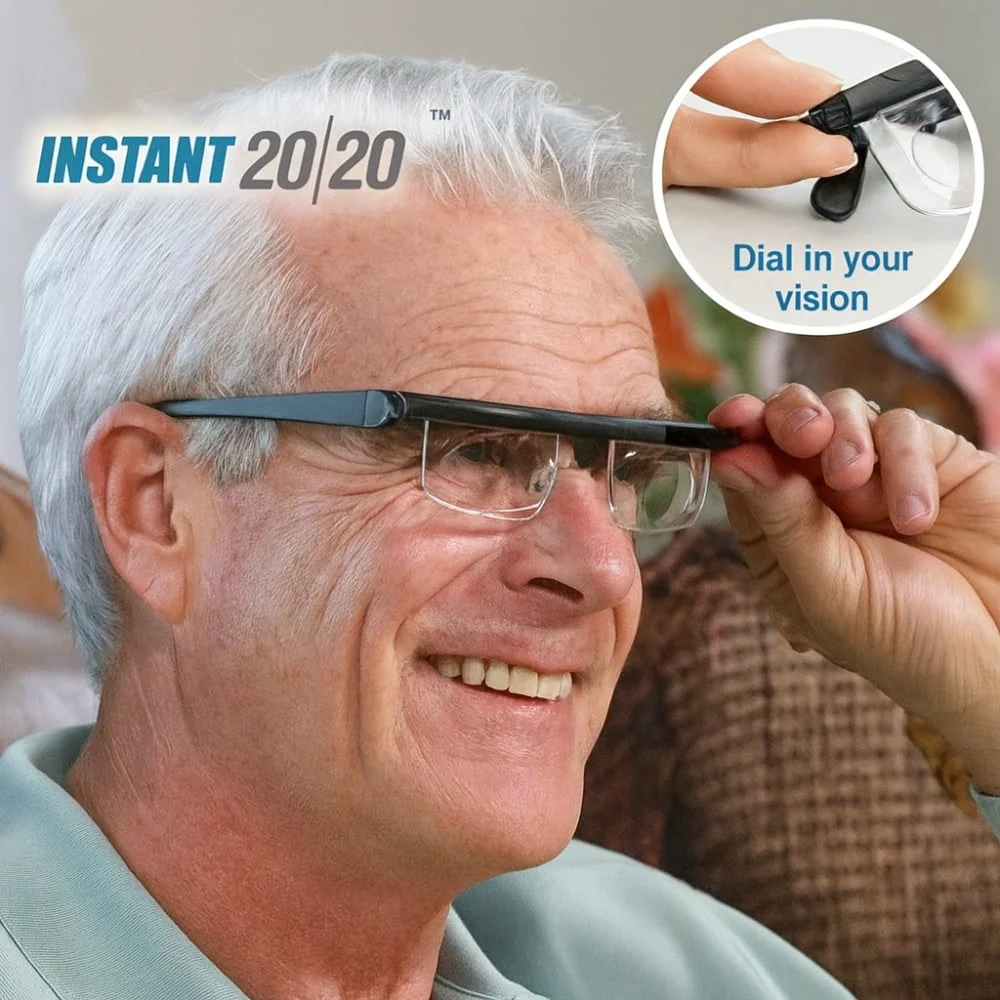 Magnifying Glasses Reading Adjustable Focus Lens Frame - Image 3