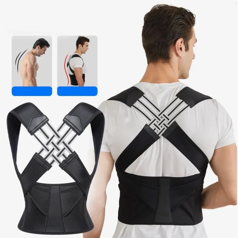 Posture Corrector Back Support Strap Instant Shoulder Alignment - Image 1