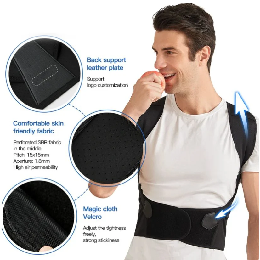 Posture Corrector Back Support Strap Instant Shoulder Alignment - Image 2